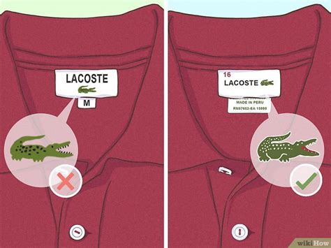 comment reconnaitre un faux vetement lacoste